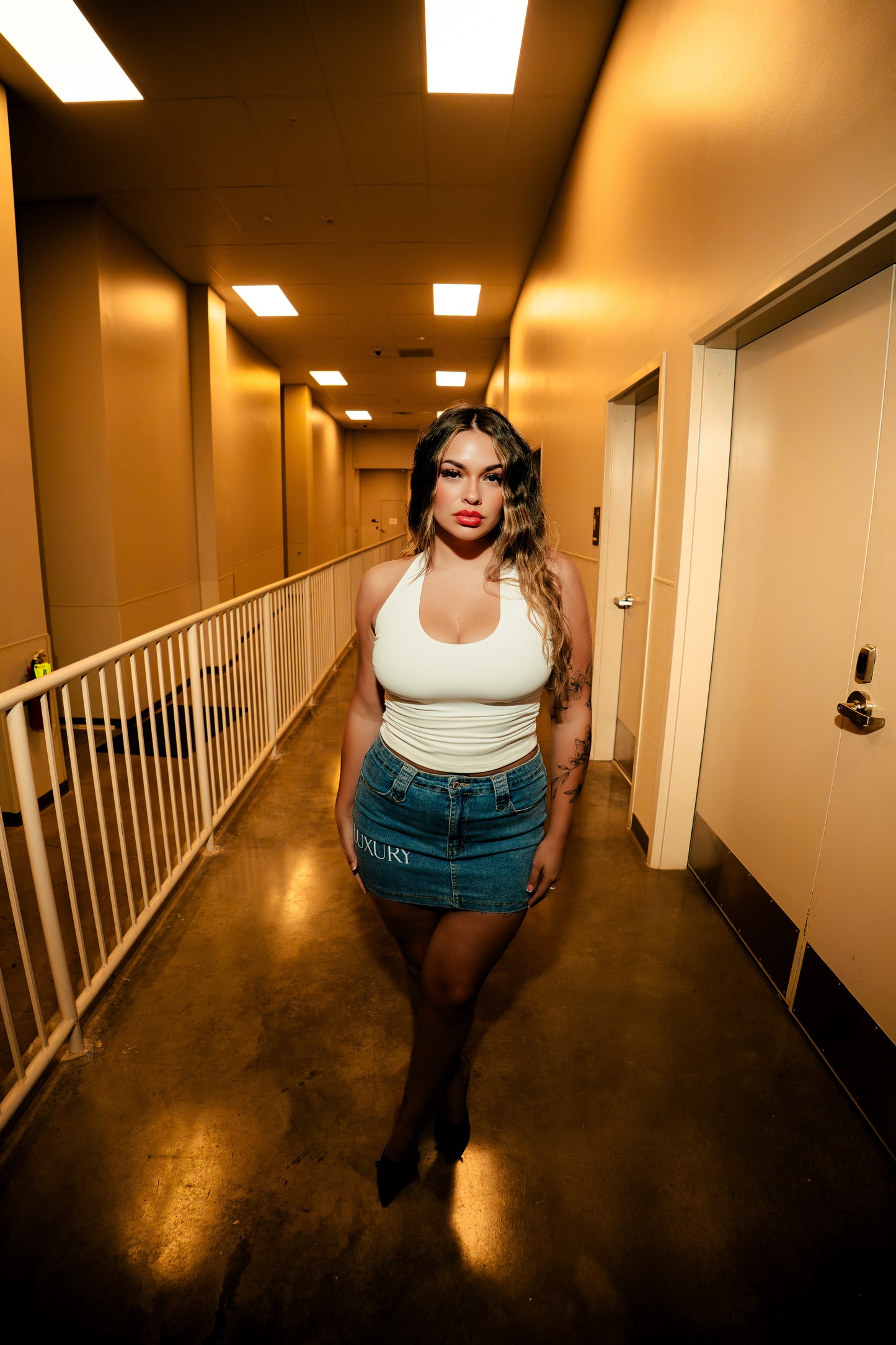 Her Halter Top