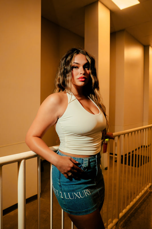 Her Halter Top